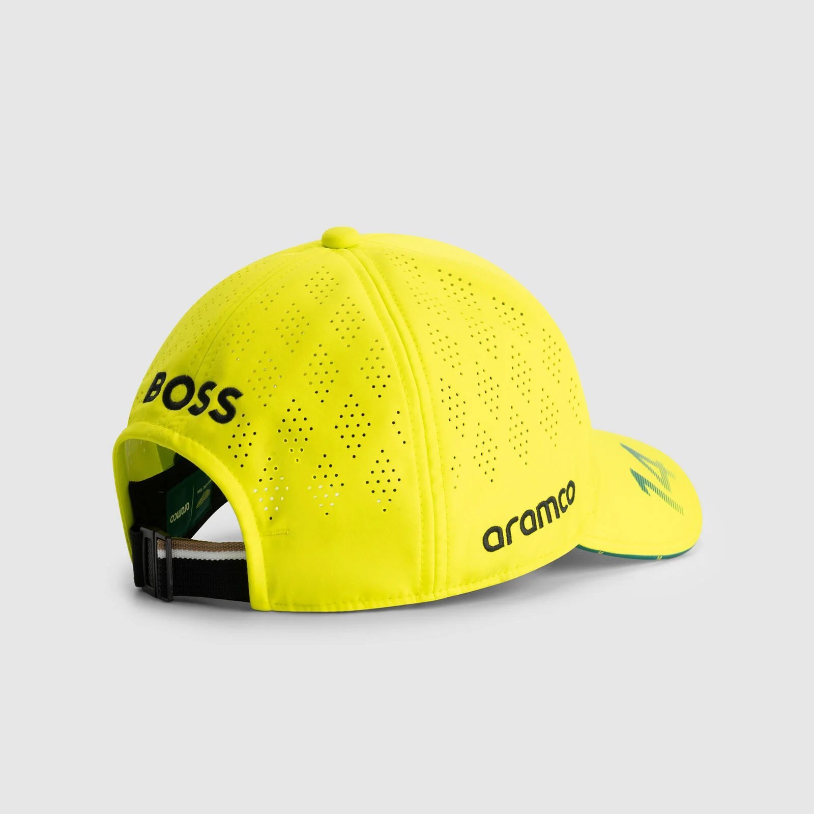 Aston Martin Gorra Oficial Fernando Alonso 2025 - Lime - Imagen 3