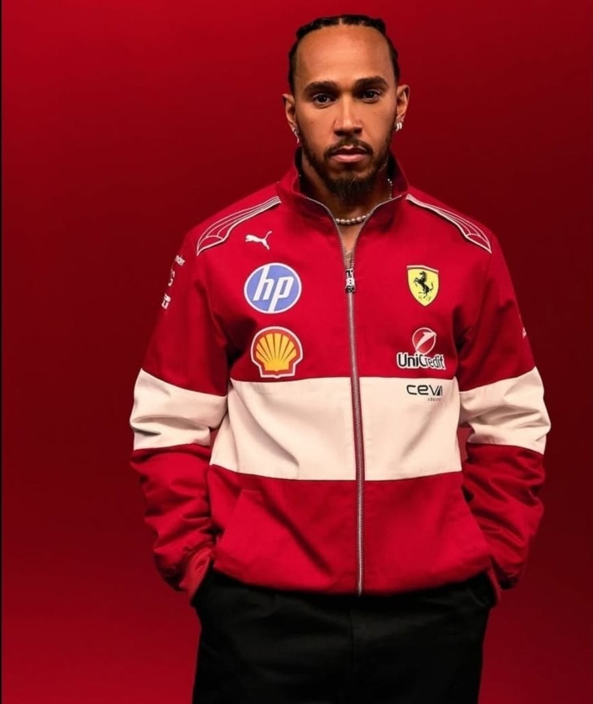 Scuderia Ferrari F1 Vintage Team Jacket 2025 Red