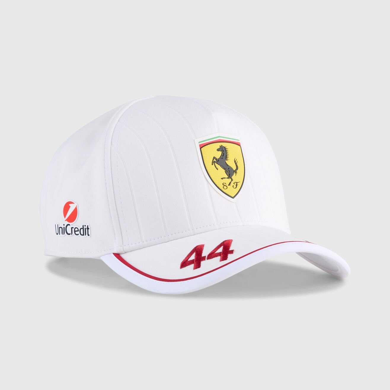 Scuderia Ferrari Gorra Oficial Lewis Hamilton 2025 White