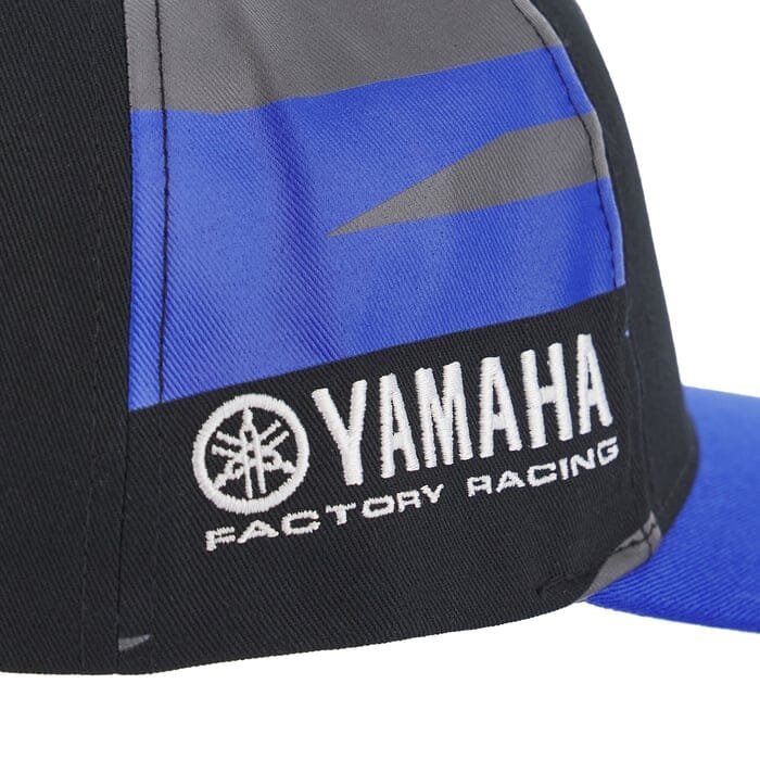 Gorra de equipo Monster Energy Yamaha 2025 - Negra - Imagen 3