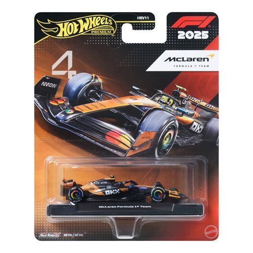 Hot Wheels Formula 1 Mclaren Lando Norris #4 Premium 1:64 Vehicle - febrero 2026