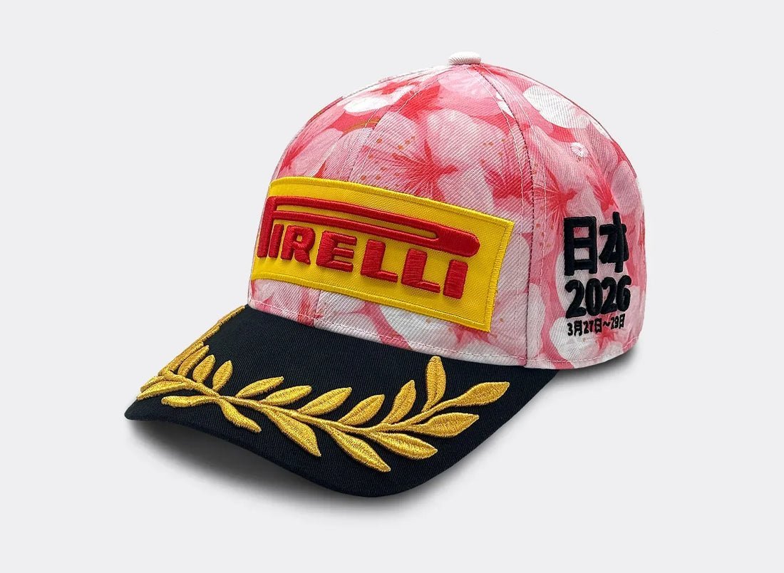 Gorra 2026 Pirelli Gran Premio de Japón 1er lugar Podium Edición especial