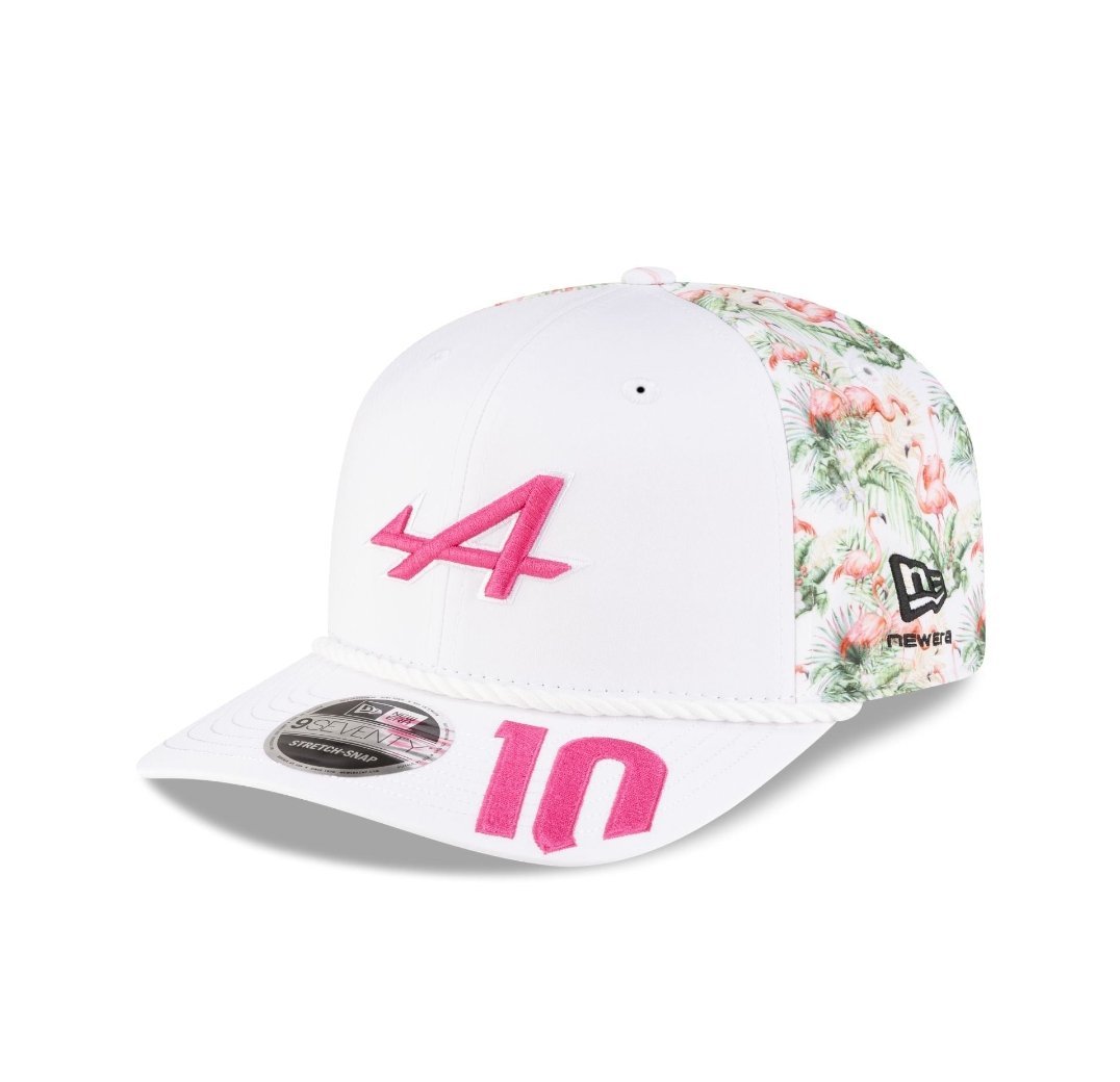 Gorra 2026 Miami Race Special Pierre Gasly 9SEVENTY Stretch-Snap