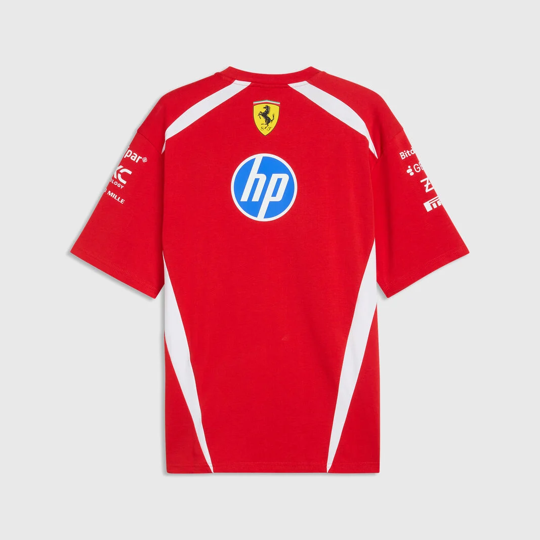 Camiseta Scuderia Ferrari Camiseta Oficial 2026 Version Piloto - Imagen 4