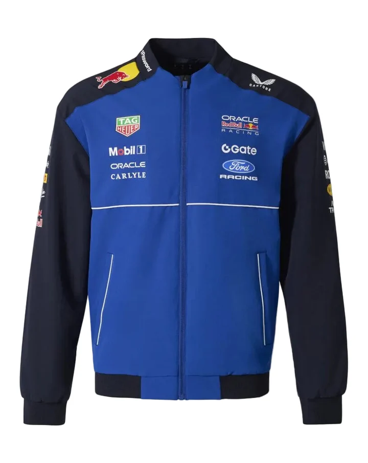 Chaqueta bomber del equipo Red Bull Racing F1 2026 - Azul/Azul marino