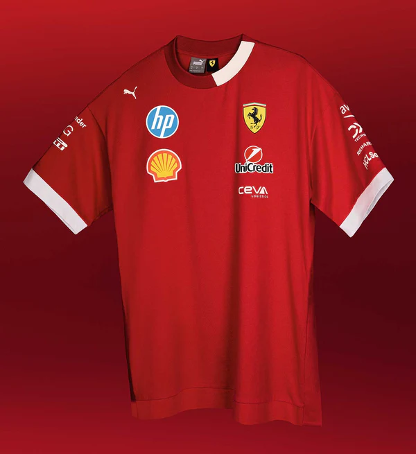 Scuderia Ferrari F1 PUMA Camiseta Oversized 2025 para Hombre