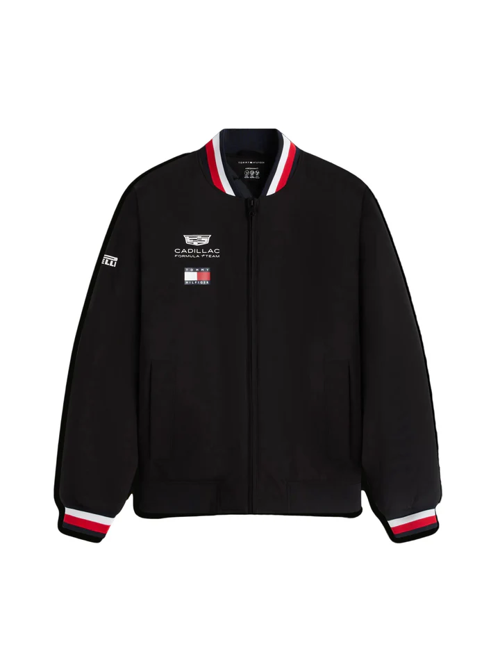 Chaqueta universitaria del equipo Cadillac F1 Racing 2026 - Negra