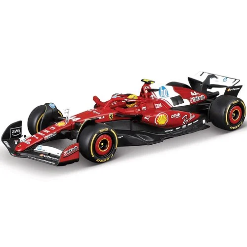 Bburago F1 Ferrari Car Lewis Hamilton #44 with Helmet (2025) 1:43 Scale Vehicle ( llegando Nov-Dic 2025)