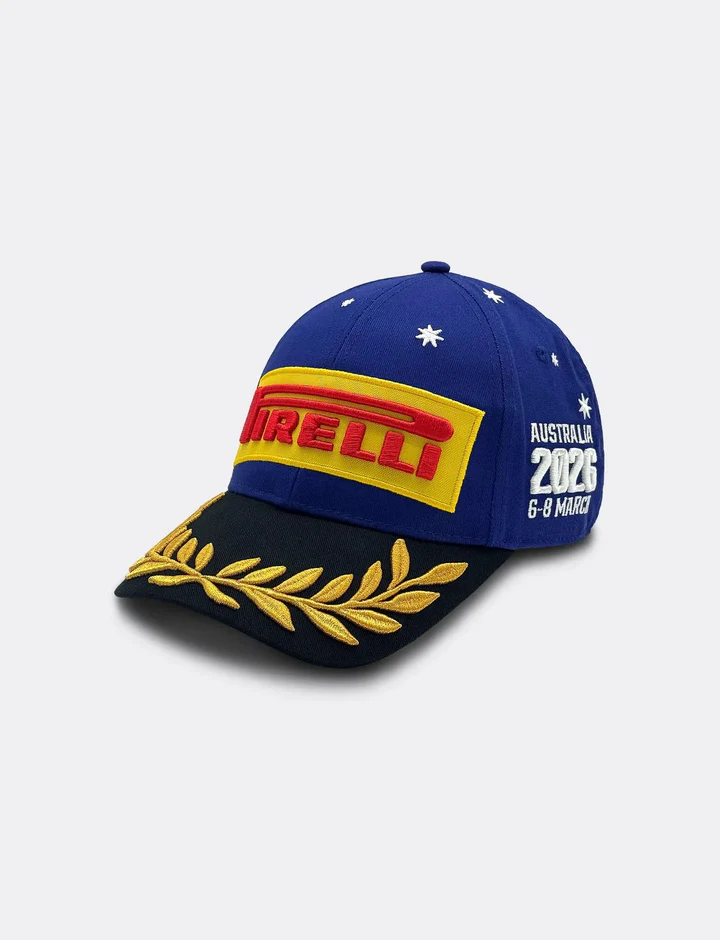 Gorra Pirelli Podium Edición Especial del Primer Puesto del GP de Melbourne (Australia) - Azul